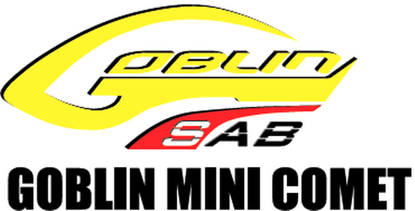 SAB GOBLIN MINI COMET - Schwarz/Rot