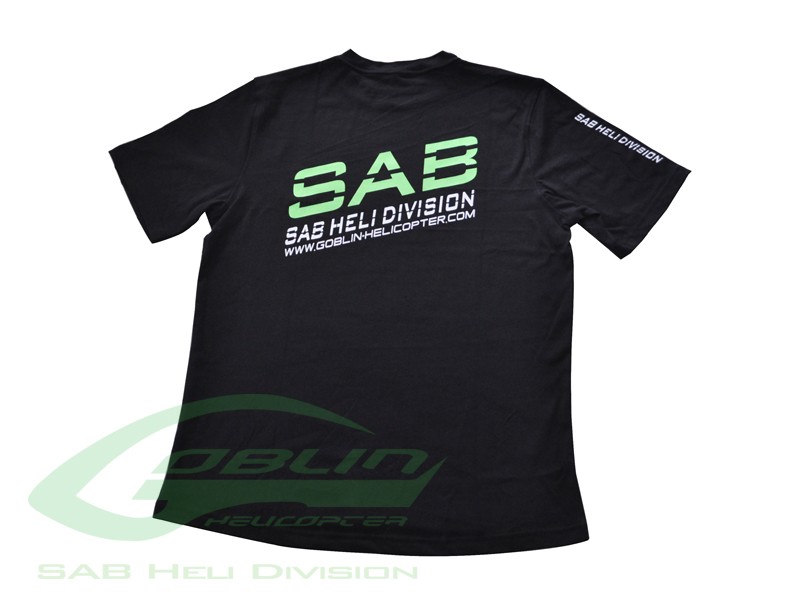 SAB T-Shirt Schwarz - Größe XL